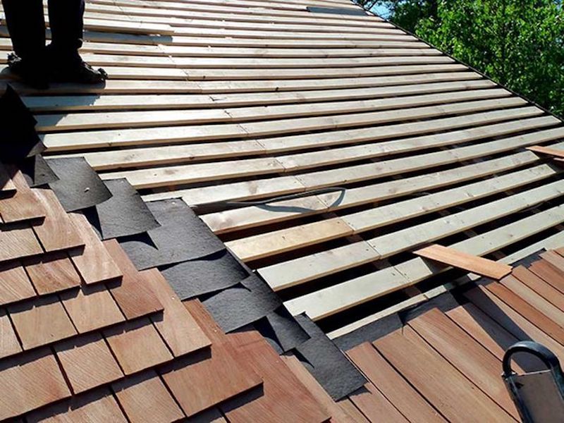 Cedar Roof Replacement in Vancouver