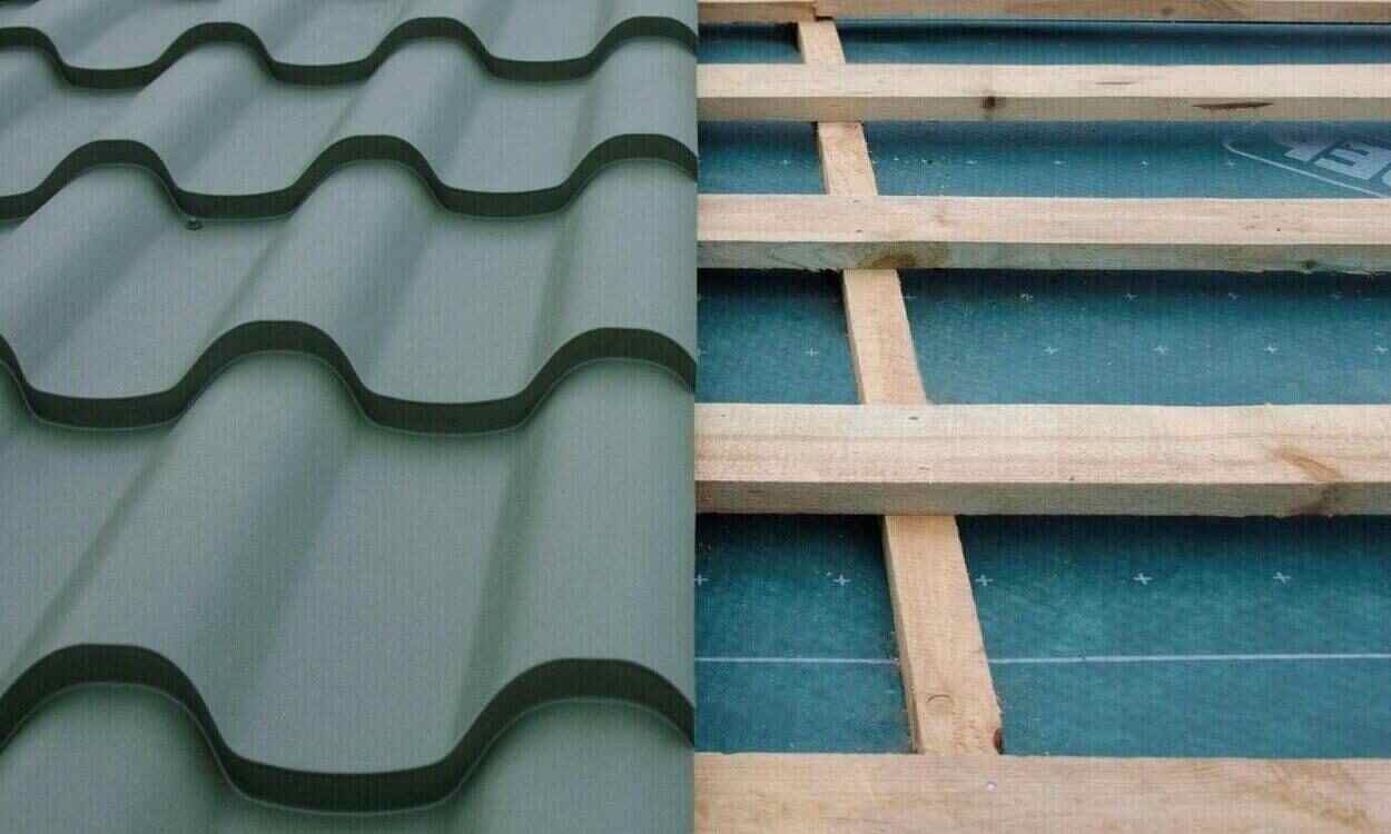 Metal Tile Roofing Installation
