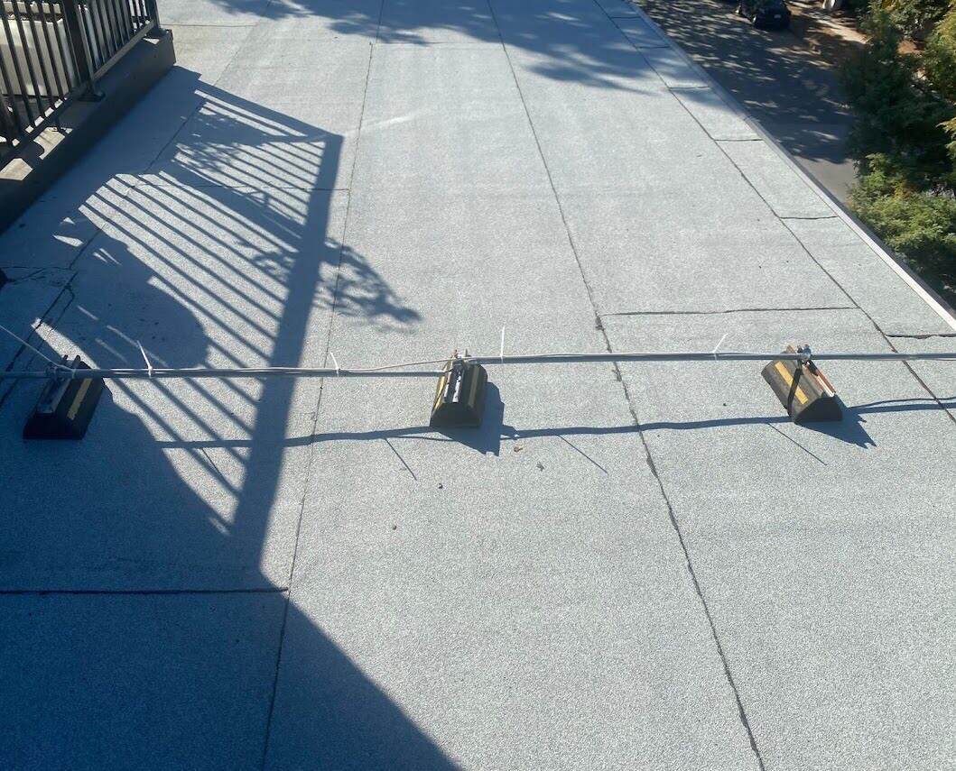 flat roof installation