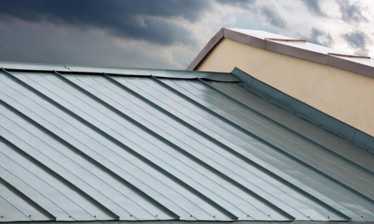 Ribbed Metal Roof Installation