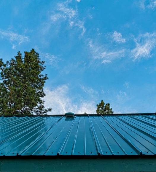 Ribbed Metal Roofing in Vancouver