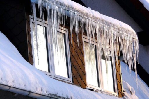snow slides in urban areas
