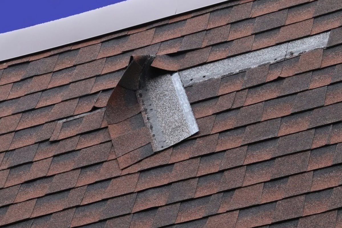 Missing Shingles on Roof