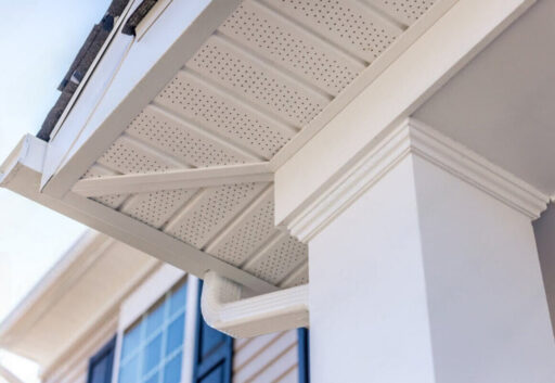 Roof soffit installation