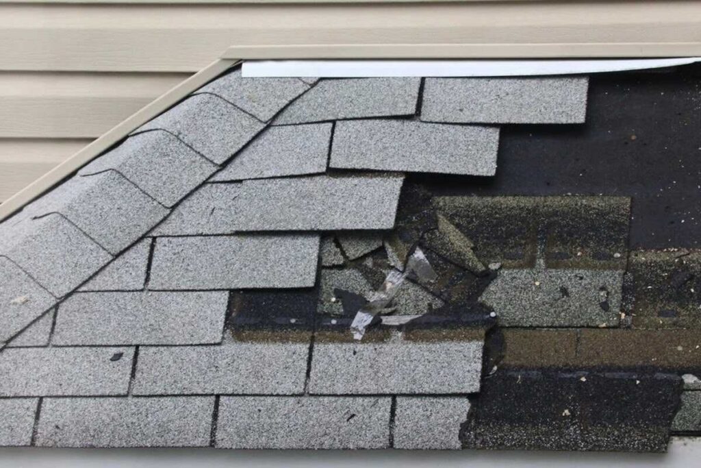 should you stay home during roof replacement​